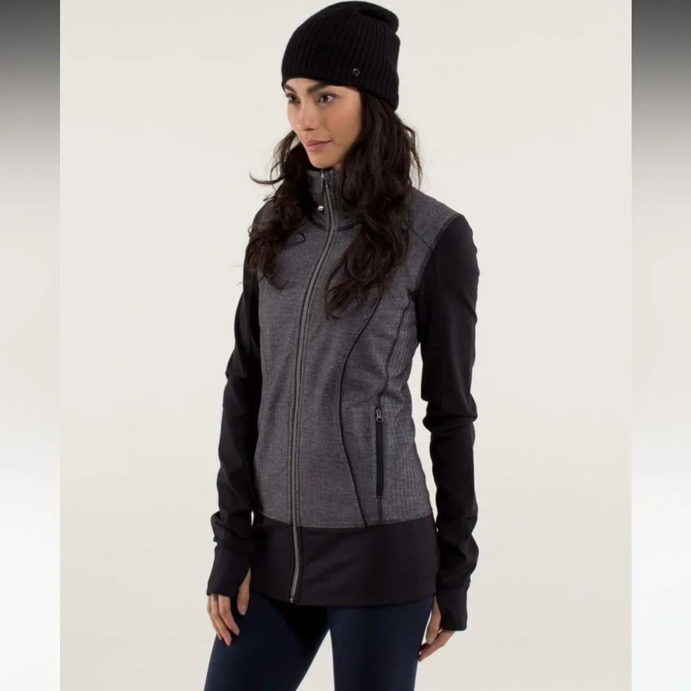 Lululemon Nice Asana Jacket Herringbone - Picture 1 of 12